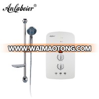 220V OEM small bathroom instant electric tankless water heater for hot shower with pump