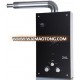 12 liters heater water,balance type hot sales black glass panel